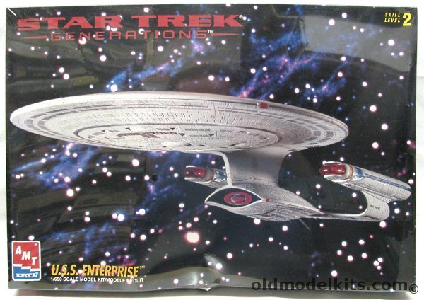 AMT 1/650 Star Trek Generations Enterprise D NCC-1701-D, 8793